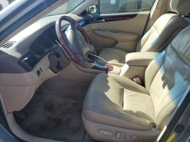 JTHBA30G545031286 - 2004 LEXUS ES 300 330 GRAY photo 7