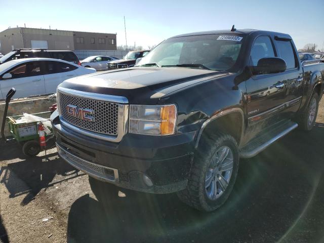 3GTP2XE28CG164317 - 2012 GMC SIERRA K1500 DENALI BLACK photo 1