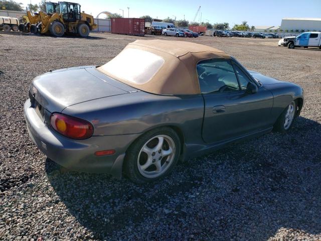 JM1NB3538Y0138885 - 2000 MAZDA MX-5 MIATA BASE GRAY photo 3