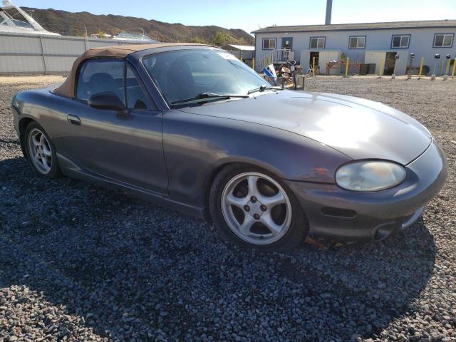 JM1NB3538Y0138885 - 2000 MAZDA MX-5 MIATA BASE GRAY photo 4