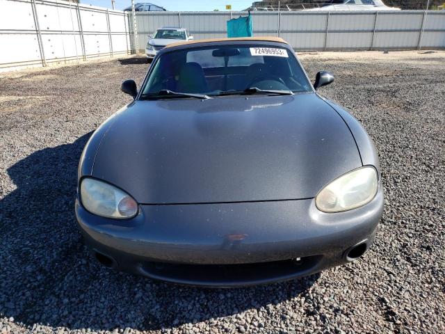 JM1NB3538Y0138885 - 2000 MAZDA MX-5 MIATA BASE GRAY photo 5