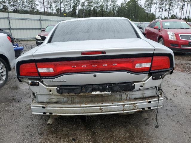 2C3CDXAG4EH282804 - 2014 DODGE CHARGER POLICE SILVER photo 6