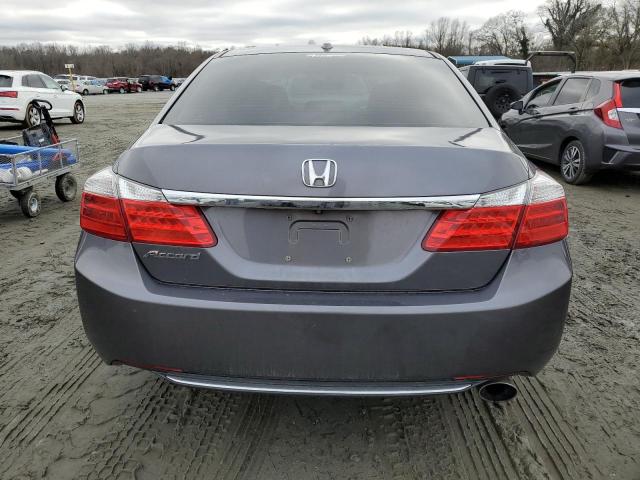 1HGCR2F80FA240388 - 2015 HONDA ACCORD EXL GRAY photo 6