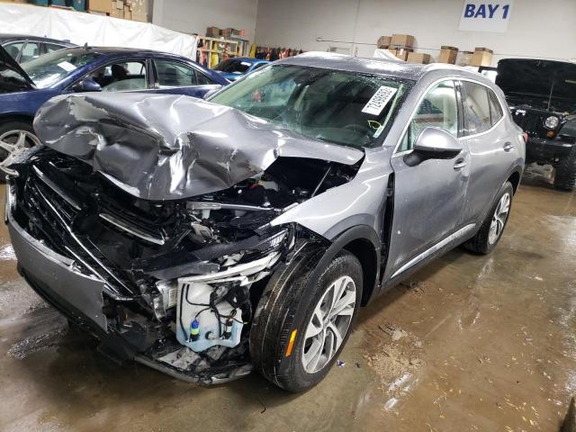 LRBFZNR46ND062777 - 2022 BUICK ENVISION ESSENCE Մոխրագույն լուսանկար 1