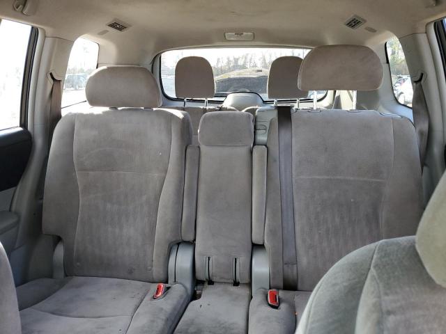 5TDZK3EH8CS080778 - 2012 TOYOTA HIGHLANDER BASE Argent photo 10