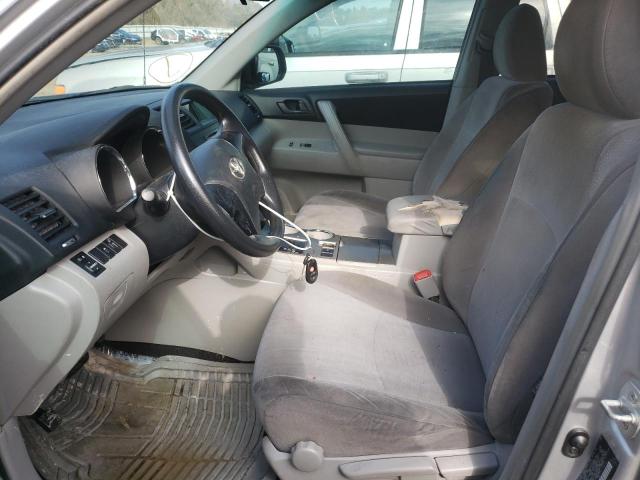 5TDZK3EH8CS080778 - 2012 TOYOTA HIGHLANDER BASE Argent photo 7