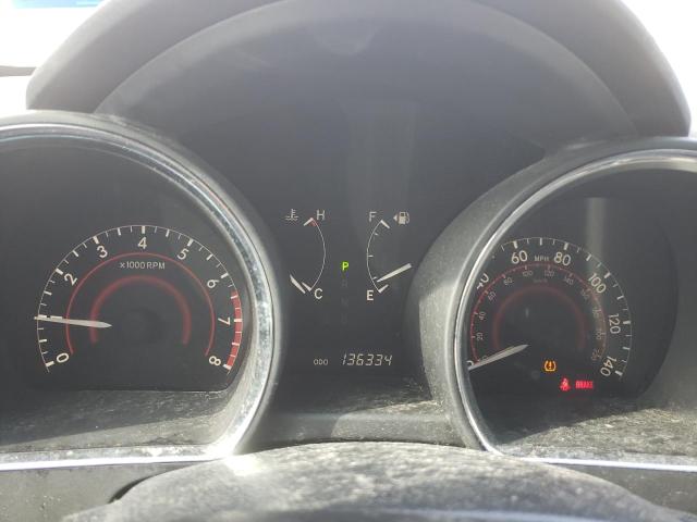 5TDZK3EH8CS080778 - 2012 TOYOTA HIGHLANDER BASE Argent photo 9