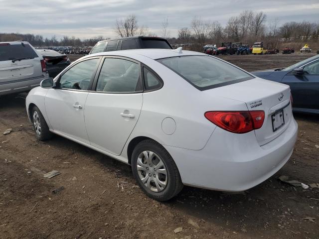 KMHDU4AD9AU917216 - 2010 HYUNDAI ELANTRA BLUE WHITE photo 2