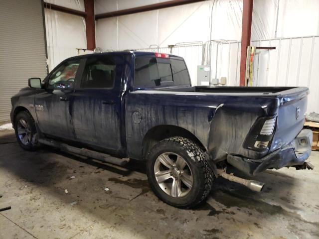 1C6RR7MT3FS567933 - 2015 RAM 1500 SPORT BLUE photo 2