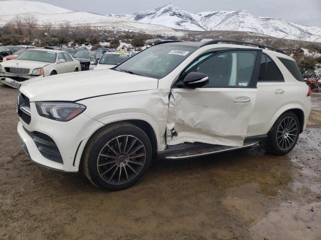 4JGFB4KB1MA496528 - 2021 MERCEDES-BENZ GLE 350 4MATIC WHITE photo 1