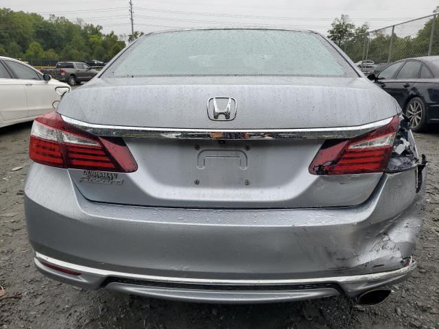 1HGCR2F33HA067229 - 2017 HONDA ACCORD LX SILVER photo 6