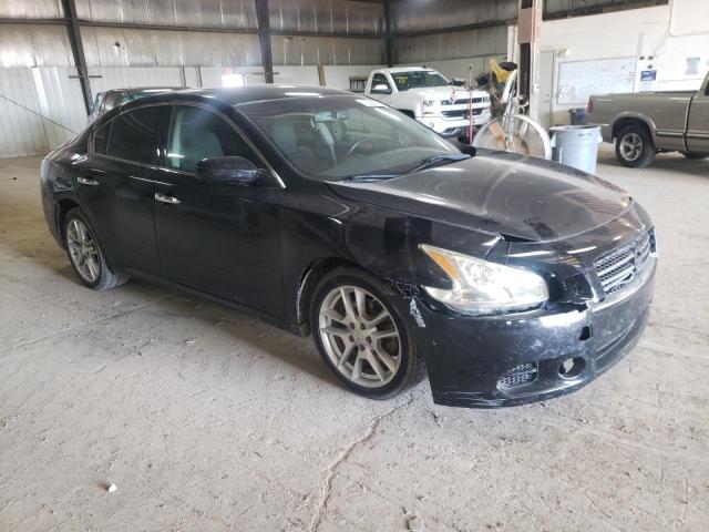 1N4AA5APXCC858546 - 2012 NISSAN MAXIMA S BLACK photo 4