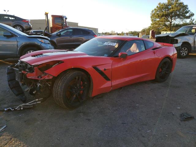 1G1YK2D75G5125713 - 2016 CHEVROLET CORVETTE STINGRAY Z51 2LT RED photo 1