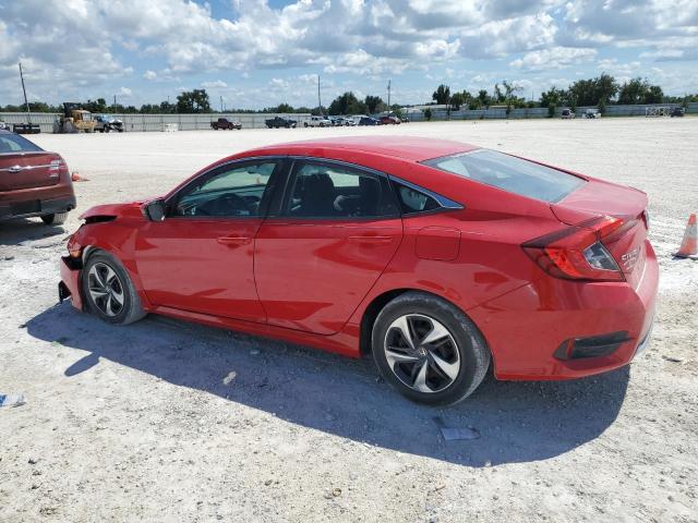 2HGFC2F68LH532316 - 2020 HONDA CIVIC LX RED photo 2