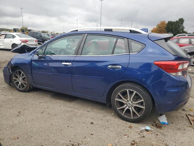 4S3GTAU63H3713902 - 2017 SUBARU IMPREZA LIMITED BLUE photo 2