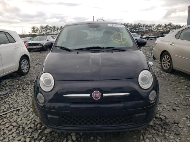 3C3CFFAR1FT555826 - 2015 FIAT 500 POP BLACK photo 5