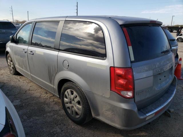 2C4RDGBG2JR329997 - 2018 DODGE GRAND CARA SE SILVER photo 2