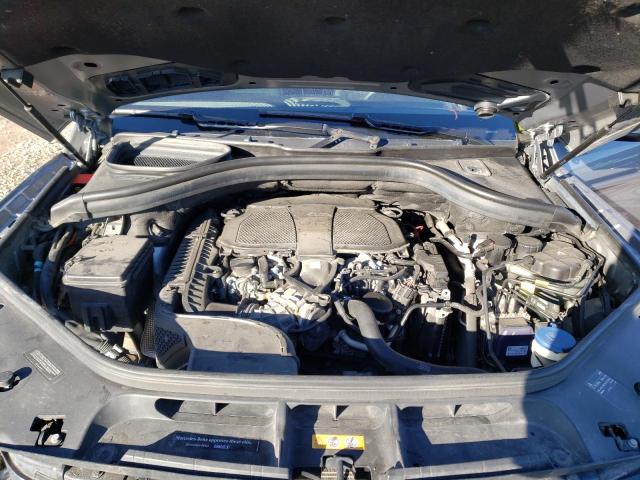 4JGDA5HBXEA365963 - 2014 MERCEDES-BENZ ML 350 4MATIC GRAY photo 12