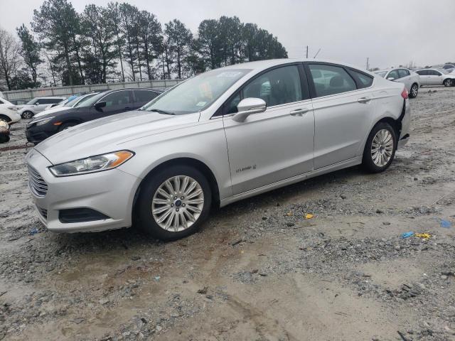 3FA6P0LU5ER187902 - 2014 FORD FUSION SE HYBRID SILVER photo 1