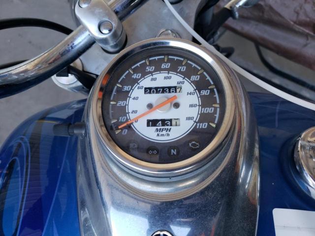 JYAVM01Y99A014304 - 2009 YAMAHA XVS650 C BLUE photo 8