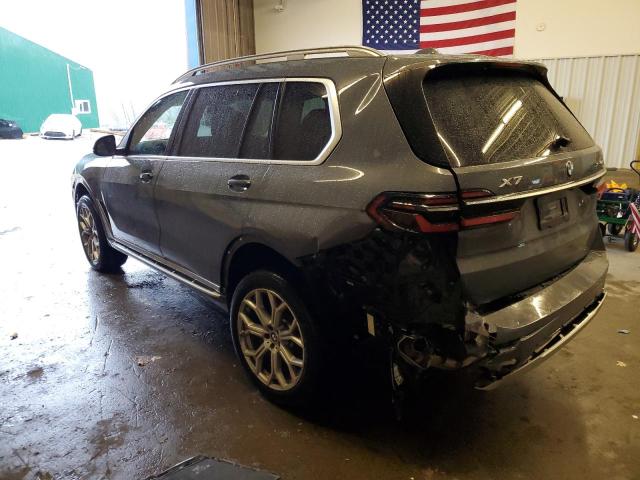 5UX23EM07P9N85574 - 2023 BMW X7 XDRIVE40I GRAY photo 2