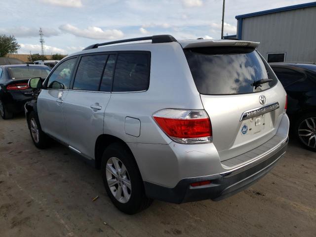 5TDZA3EH2CS030963 - 2012 TOYOTA HIGHLANDER BASE Күміс фото 2