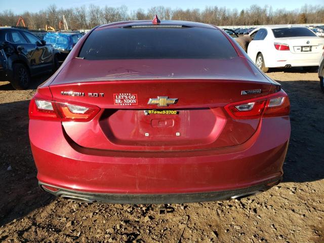 1G1ZE5SX2JF114802 - 2018 CHEVROLET MALIBU PREMIER RED photo 6