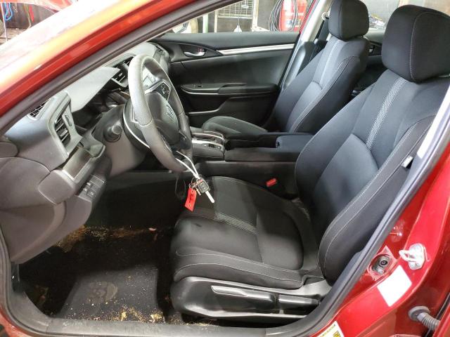 2HGFC2F61KH546797 - 2019 HONDA CIVIC LX RED photo 7