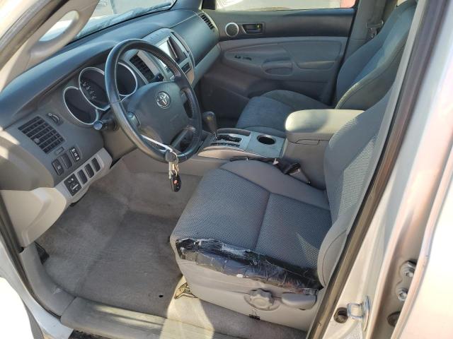 5TEJU62N97Z458411 - 2007 TOYOTA TACOMA DOUBLE CAB PRERUNNER SILVER photo 7