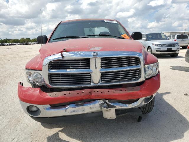 1D7HA18D34S537832 - 2004 DODGE RAM 1500 ST RED photo 5