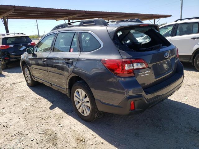 4S4BSAACXJ3389808 - 2018 SUBARU OUTBACK 2.5I CHARCOAL photo 2