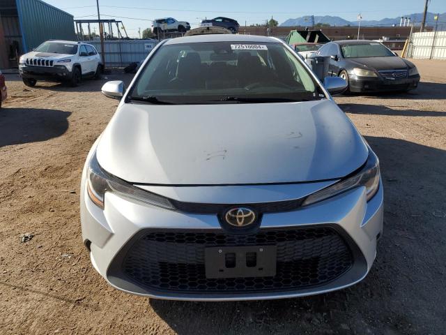 5YFEPMAE1MP247087 - 2021 TOYOTA COROLLA LE SILVER photo 5