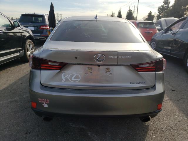 JTHBF1D28E5019347 - 2014 LEXUS IS 250 SILVER photo 6