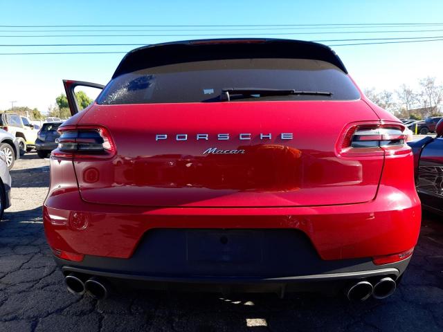 WP1AA2A58JLB21025 - 2018 PORSCHE MACAN RED photo 6