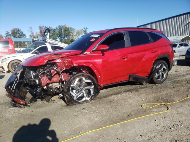 5NMJFCAE4NH136427 - 2022 HYUNDAI TUCSON SEL RED photo 1