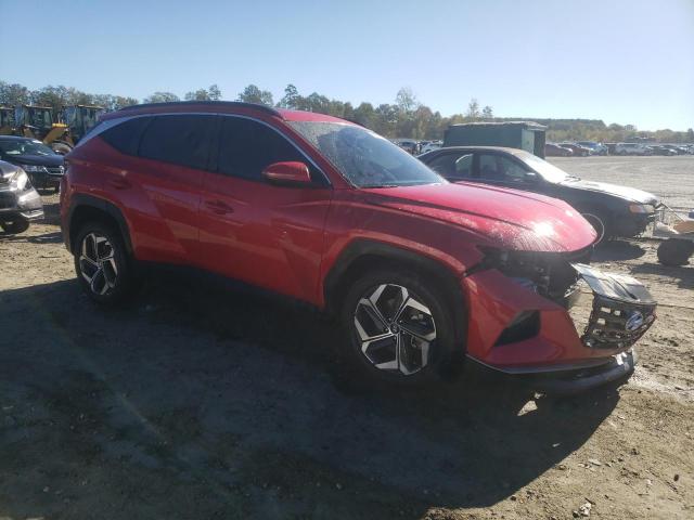 5NMJFCAE4NH136427 - 2022 HYUNDAI TUCSON SEL RED photo 4