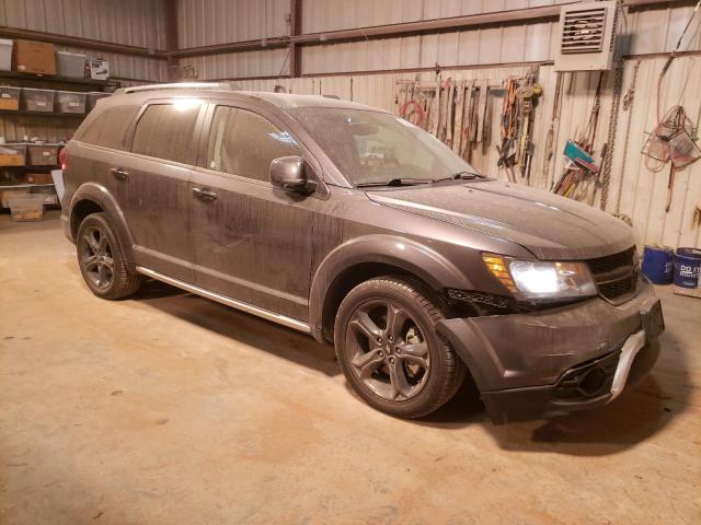 3C4PDDGG5JT386545 - 2018 DODGE JOURNEY CROSSROAD GRAY photo 4