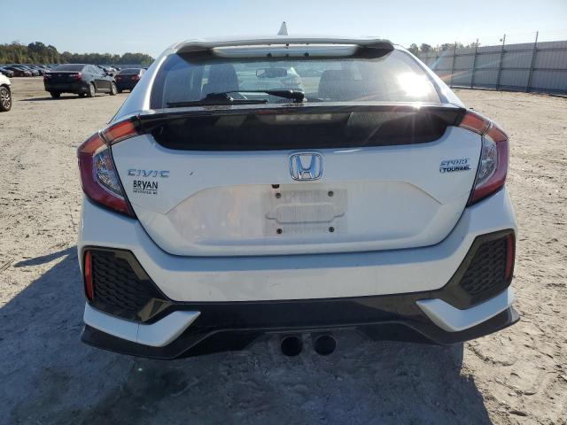 SHHFK7H96JU213732 - 2018 HONDA CIVIC SPORT TOURING WHITE photo 6