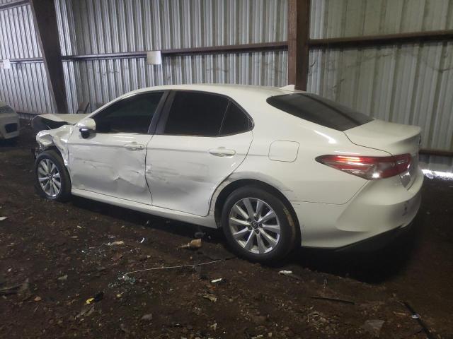 4T1B11HK7KU779101 - 2019 TOYOTA CAMRY L WHITE photo 2