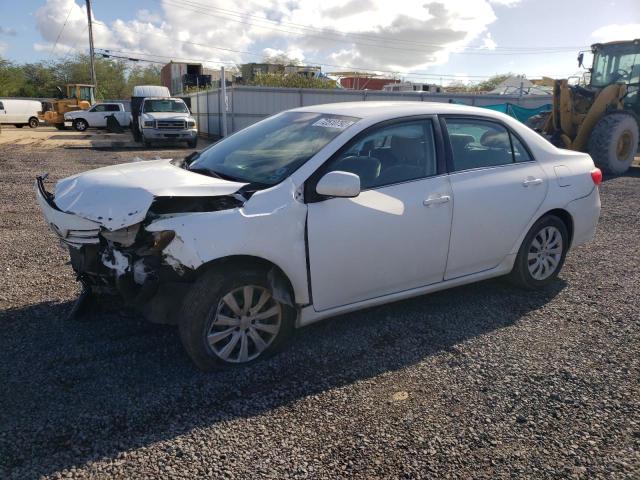 2T1BU4EE4DC986248 - 2013 TOYOTA COROLLA BASE WHITE photo 1