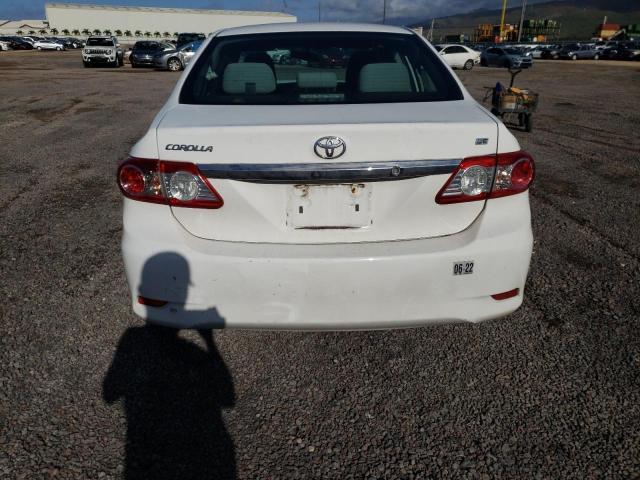 2T1BU4EE4DC986248 - 2013 TOYOTA COROLLA BASE WHITE photo 6