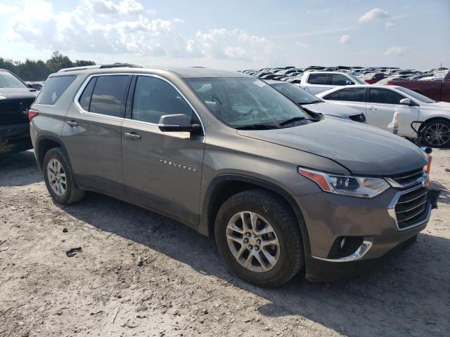 1GNERGKW8JJ260073 - 2018 CHEVROLET TRAVERSE LT GRAY photo 4