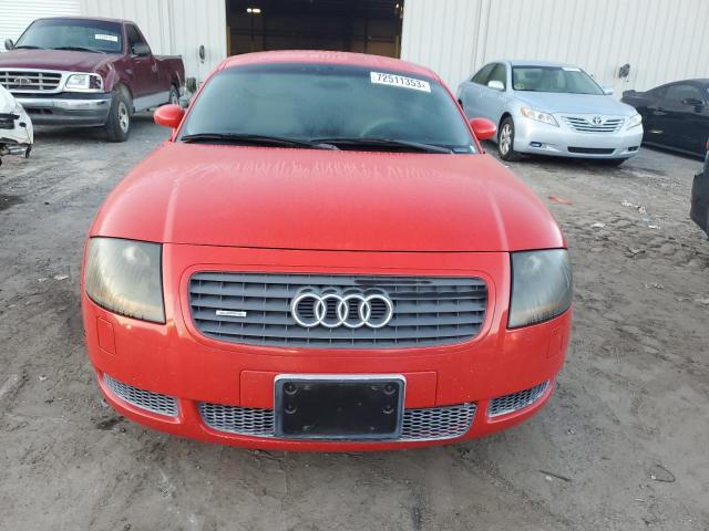 TRUWT28N521028828 - 2002 AUDI TT QUATTRO RED photo 5