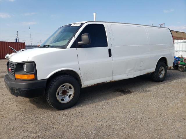 1GTZGGBA7A1140396 - 2010 GMC SAVANA G2500 WHITE photo 1