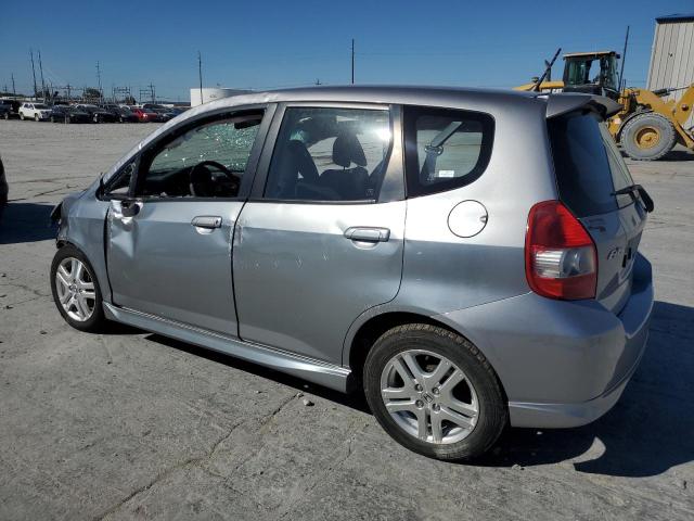 JHMGD37697S034451 - 2007 HONDA FIT S SILVER photo 2