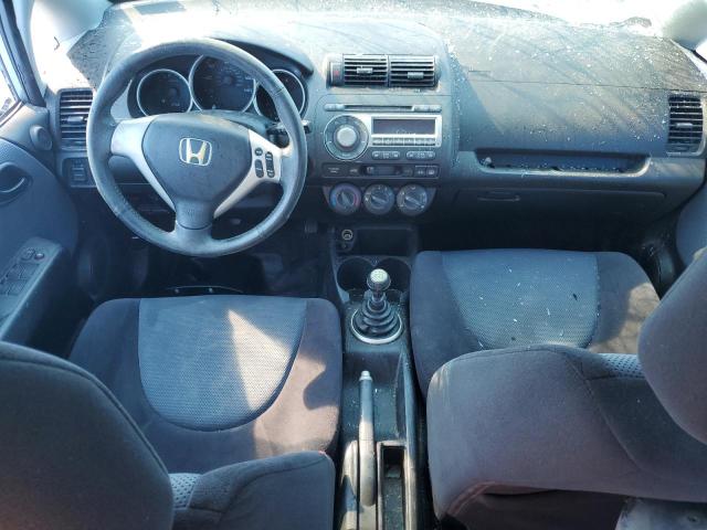 JHMGD37697S034451 - 2007 HONDA FIT S SILVER photo 8