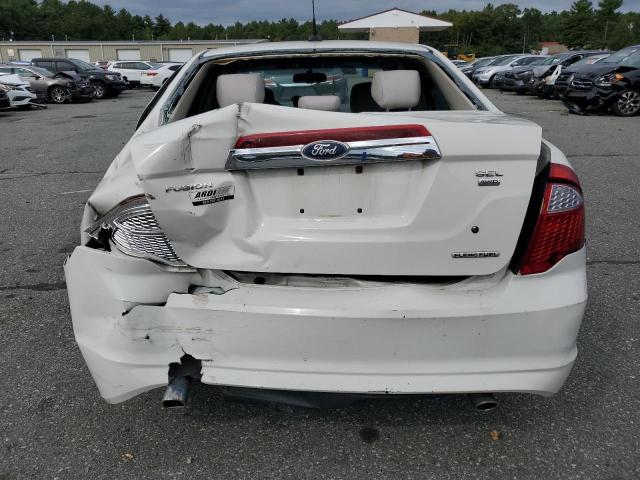 3FAHP0CG8BR213410 - 2011 FORD FUSION SEL WHITE photo 6