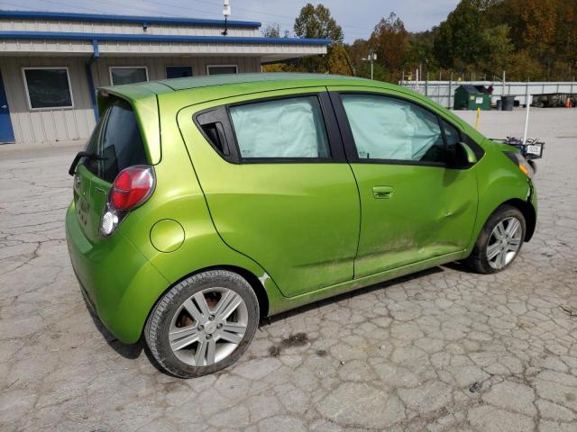 KL8CB6S96EC479156 - 2014 CHEVROLET SPARK LS GREEN photo 3