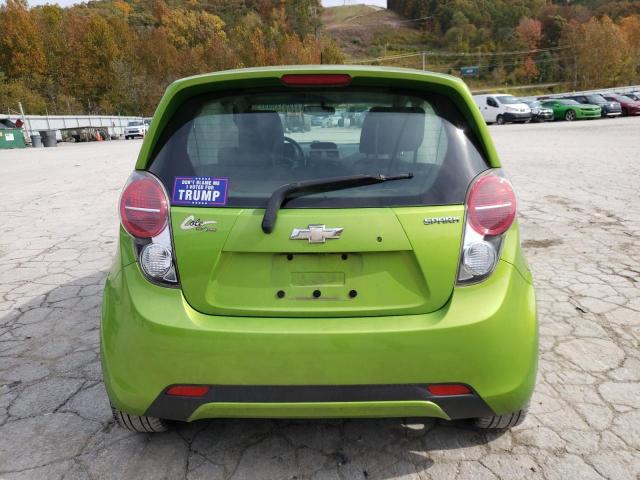 KL8CB6S96EC479156 - 2014 CHEVROLET SPARK LS GREEN photo 6