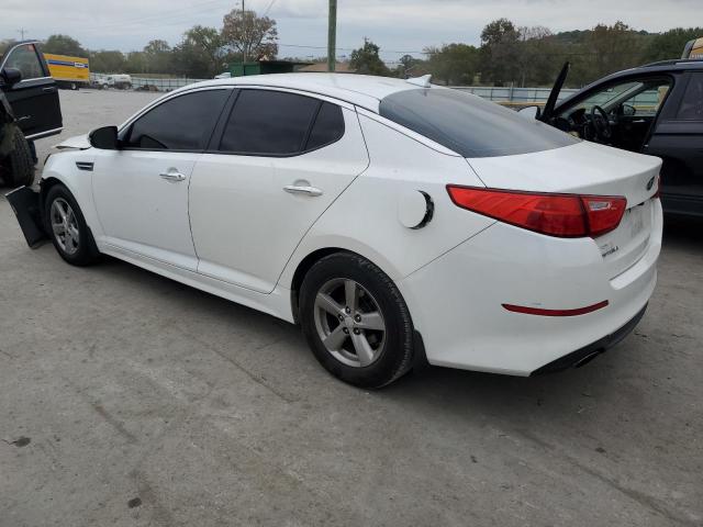 5XXGM4A75FG408846 - 2015 KIA OPTIMA LX WHITE photo 2